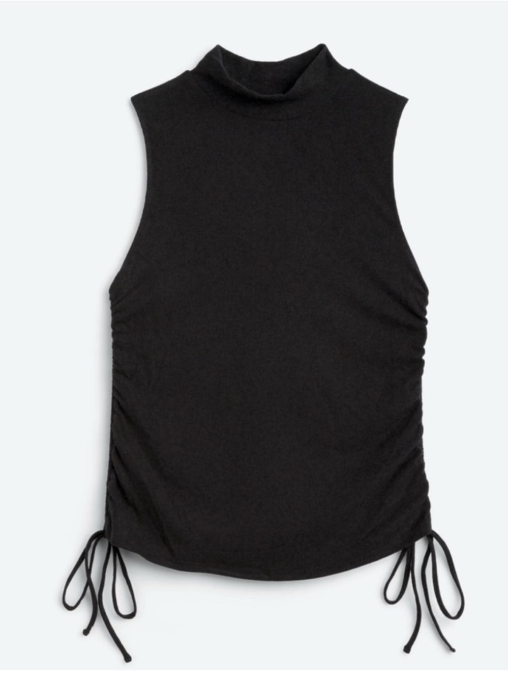 BB Dakota Steve Madden Mock Neck Ribbed Tank Top, 3X